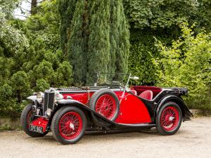MG NA Magnette Drophead Coupe by Allingham '1934